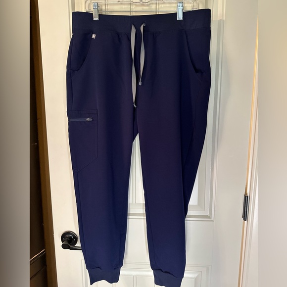 FIGS: NAVY BLUE - Zamora Jogger Scrub Pants, LP - Picture 1 of 7